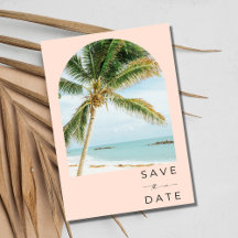 Tropical Palm Tree Key West Beach Hochzeit