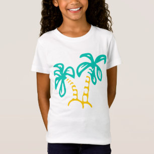 Tropical Palm Trees Summer Style T-Shirt