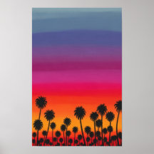 Tropical Palm Wall Art