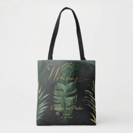 Tropical Palm Wedding Welcome Guest Gift