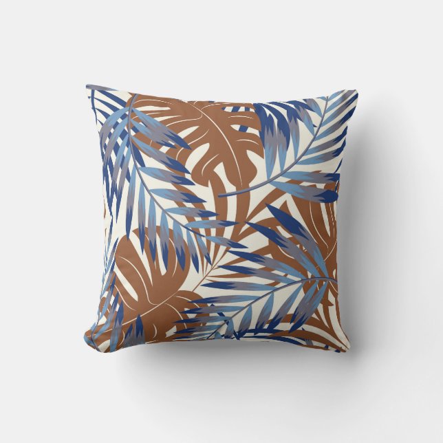 Tropical Palms Accent Pillow Kissen (Vorderseite)