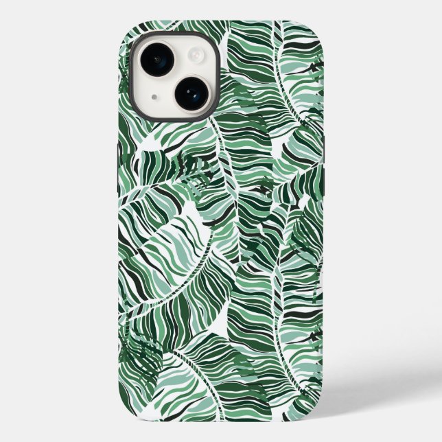 Tropical Palms iPhone 14 Fall Case-Mate iPhone Hülle (Rückseite)