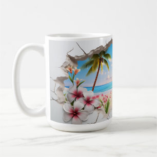 Tropical Paradise Beach - 3D Mug Kaffeetasse