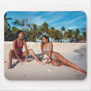 Tropical Paradise Bikini Mousepad
