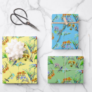 Tropical Paradise Mustertrio Geschenkpapier Set