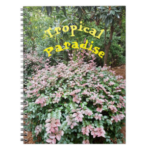 Tropical Paradise Spiral Notebook Notizblock