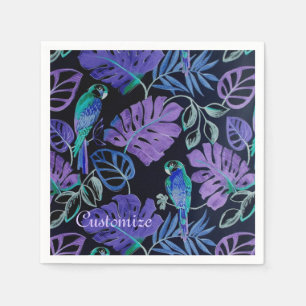 Tropical Parrot Paradise Napkins Serviette