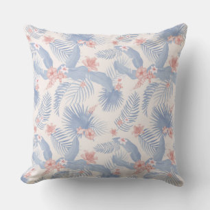 Tropical Parrot Theme Kissen