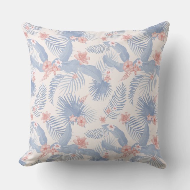 Tropical Parrot Theme Kissen (Vorderseite)