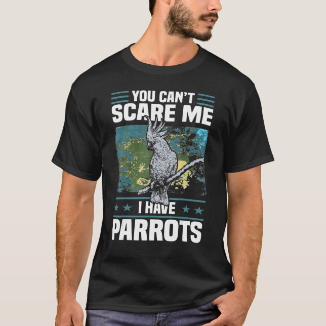Tropical Pet Macaw Bird Parrot T-Shirt (Vorderseite)
