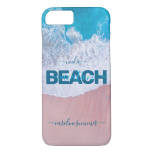 Tropical Pink Beach Bermuda Urlaub Case-Mate iPhone Hülle
