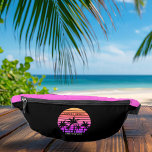 Tropical Pink Black Palm Trees Custom Girls Bauchtasche<br><div class="desc">Cooles Pink und schwarze Palmen Fanny Pack für Mädchen Ausflug auf eine tropische Insel. Die Palmen vor einem hübsch rosa Sonnenuntergang am Strand sind wunderschön. Perfekte Taschen für Ihre Kreuzfahrt oder Sommerreise zum Meer.</div>
