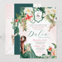 Tropical Quinceanera Birthday