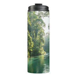 Tropical River Edelstahl-Reisebecher Thermosbecher