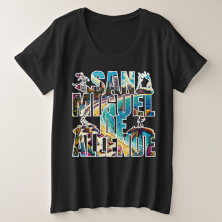 Tropical San Miguel de Allende Beach Adventure Große Größe T-Shirt