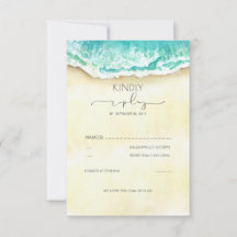 Tropical Sandy Beach Wedding UAWG