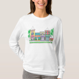 Tropical Shops Long Sleeve Tshirt