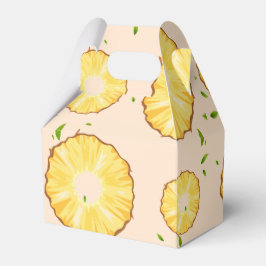 TROPICAL SOMMER Pineapa Slice trendy Pattern Geschenkschachtel