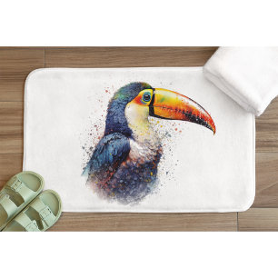 Tropical Splendor Toucan Badematte