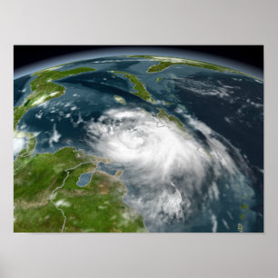 Tropical Storm Dennis Poster
