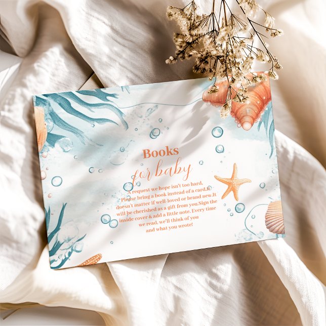 Tropical Summer Beach Starfish Books for Baby Begleitkarte (Von Creator hochgeladen)
