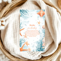 Tropical Summer Beach Starfish Books for Baby