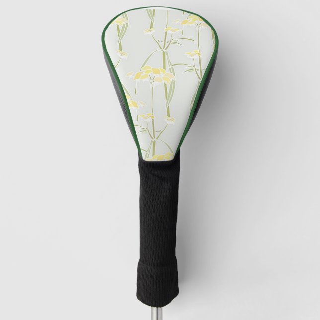 Tropical Summer Blume Driver Golf Headcover (Vorderseite)