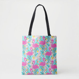Tropical Summer Flamingo: Helle Muster Elemente