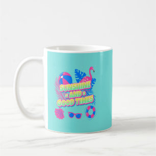 Tropical Summer Fun Vibes Kaffeetasse