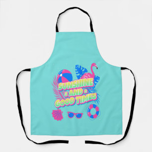 Tropical Summer Fun Vibes Schürze