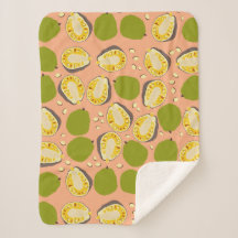 Tropical Summer Jackfruits Pattern - Exotic Frucht