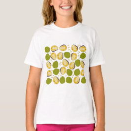 Tropical Summer Jackfruits Pattern - Exotic Frucht T-Shirt