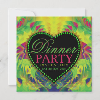 Tropical Summer Liebe Dinner Party Einladungen