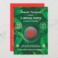 Tropical Summer Virtual Birthday Party