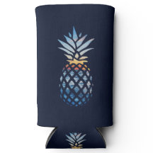Tropical Sunset Beach Ananas mit Ozean
