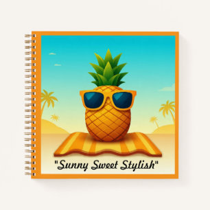 "Tropical Sunset Bliss" Notizbuch