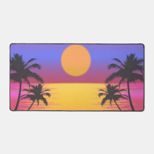 Tropical Sunset Graphic Schreibtischunterlage