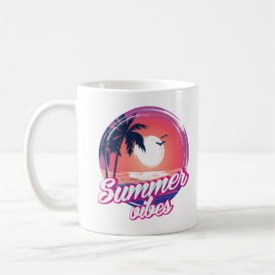 Tropical Sunset Summer Vibes Kaffeetasse