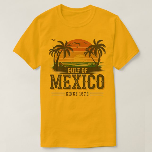 Tropical Sunset T-Shirt Golf von Mexiko T - Shirt (Design vorne)