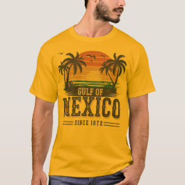 Tropical Sunset T-Shirt Golf von Mexiko T - Shirt