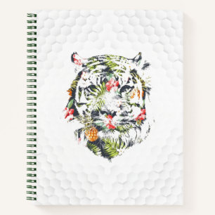 TROPICAL TIGER SpiralNotebook Primärblatt K2 Notizbuch
