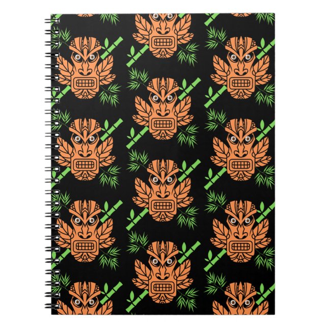 Tropical Tiki Notizblock (Vorderseite)