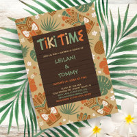 Tropical Tiki Party Couples Kinderdusche