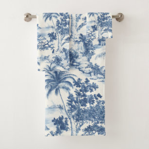 Tropical Toile De Jouy Badhandtuch Set