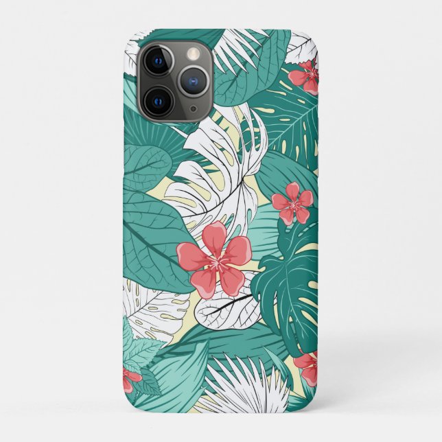 Tropical Vibe Case-Mate iPhone Hülle (Rückseite)
