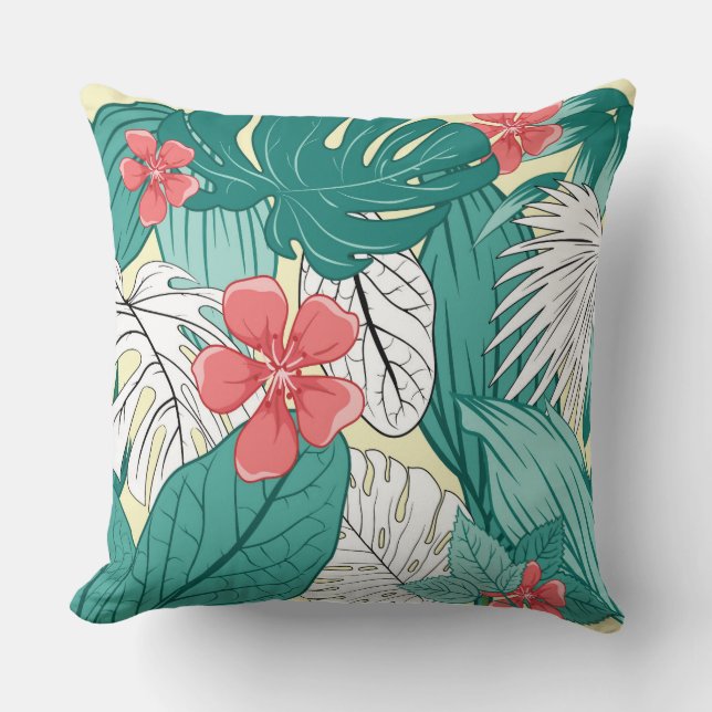 Tropical Vibe Kissen (Vorderseite)