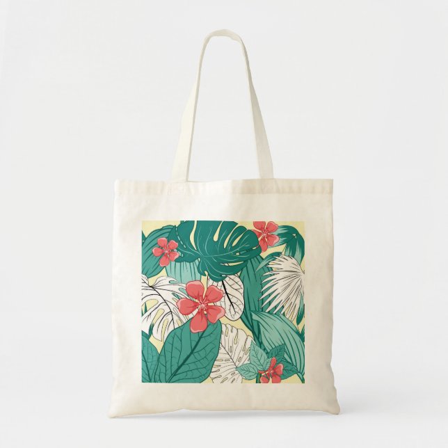 Tropical Vibe Tragetasche (Vorne)
