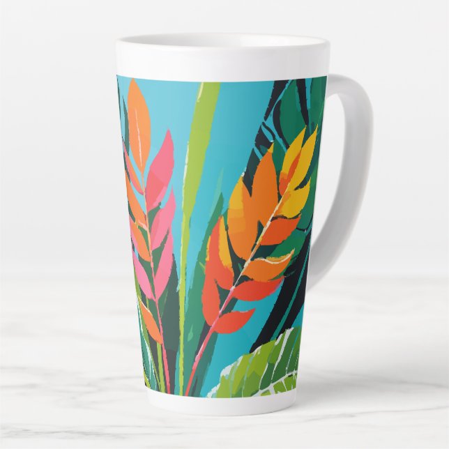 Tropical Vibes Milchtasse (Rechte Ecke)