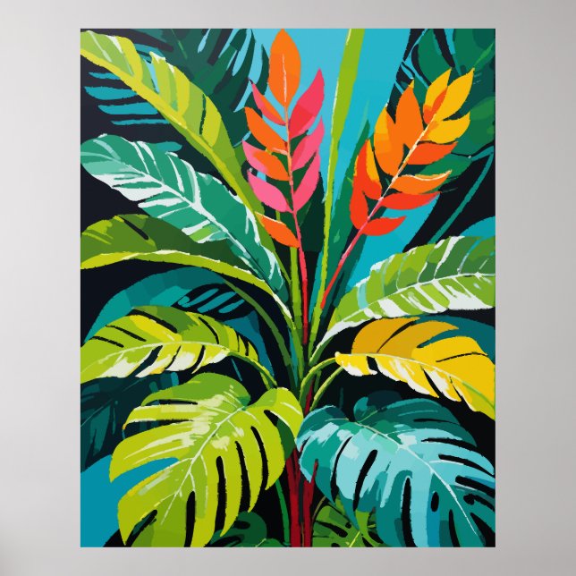 Tropical Vibes Poster (Vorne)