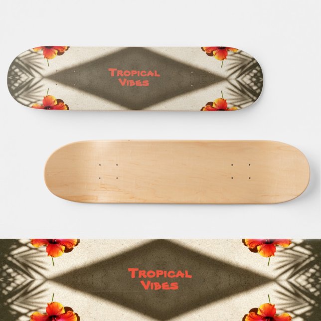 Tropical Vibes Skateboard (Von Creator hochgeladen)